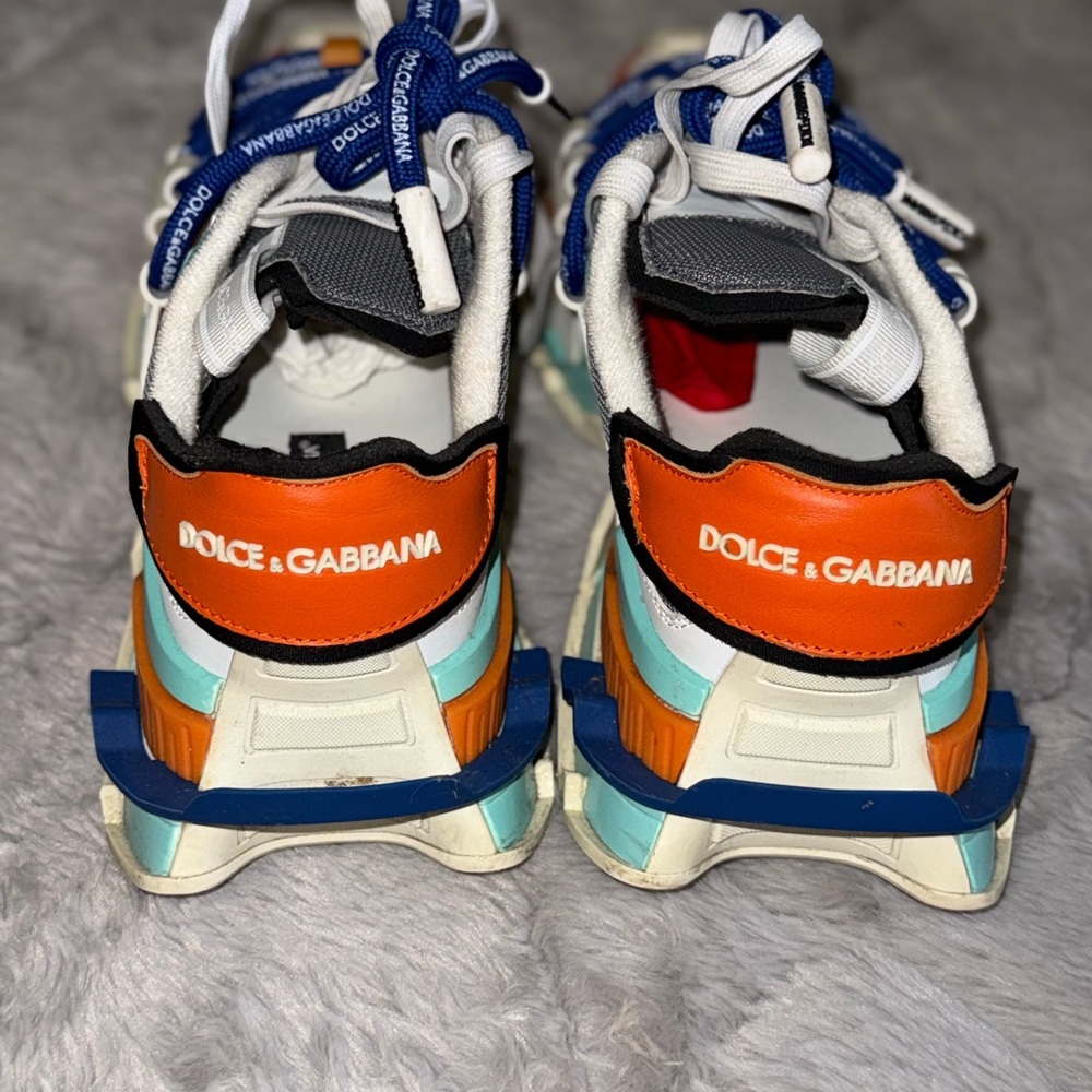Dolce & Gabbana Mens Multicolor Sneakers size 8 used like new condition
